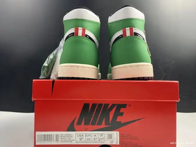 Cheap Lucky Air High Green Jordan DB4612-300 1 Retro 0613